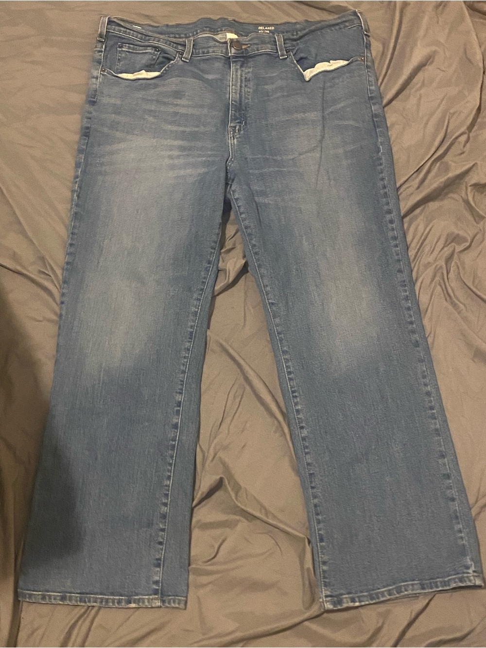 Sonoma Men's Relaxed Straight-Leg Jeans in Light Blue